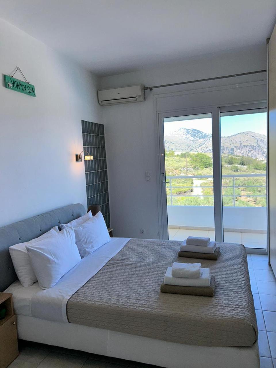 Villa Vuna - Private Pool -Sea View 干尼亞 外观 照片