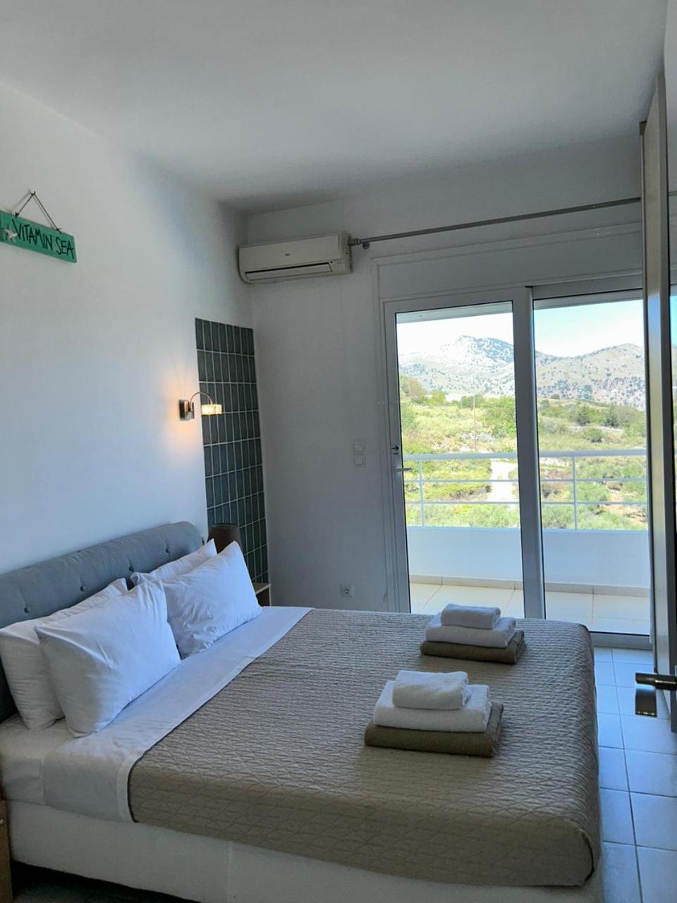 Villa Vuna - Private Pool -Sea View 干尼亞 外观 照片