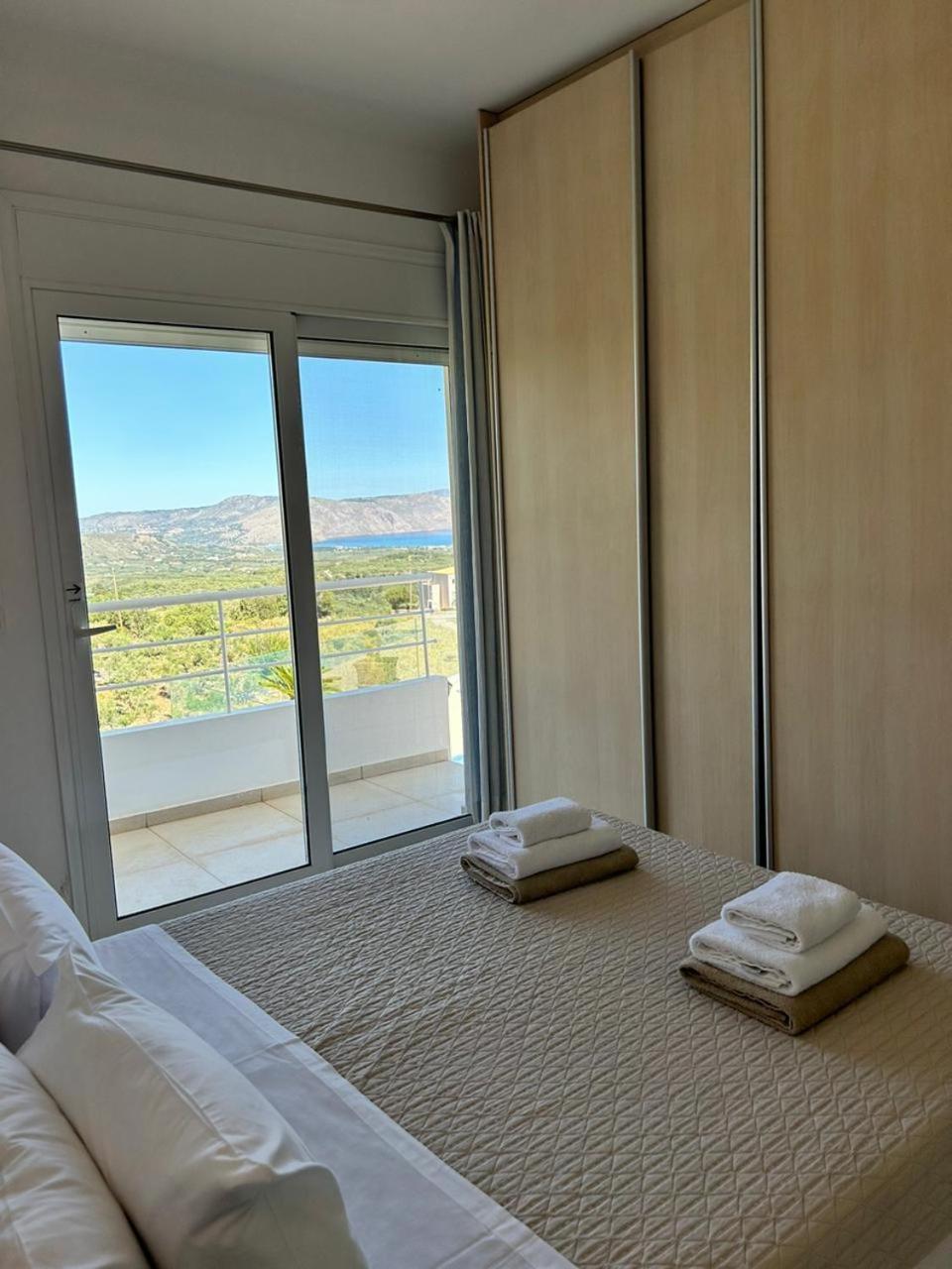 Villa Vuna - Private Pool -Sea View 干尼亞 外观 照片