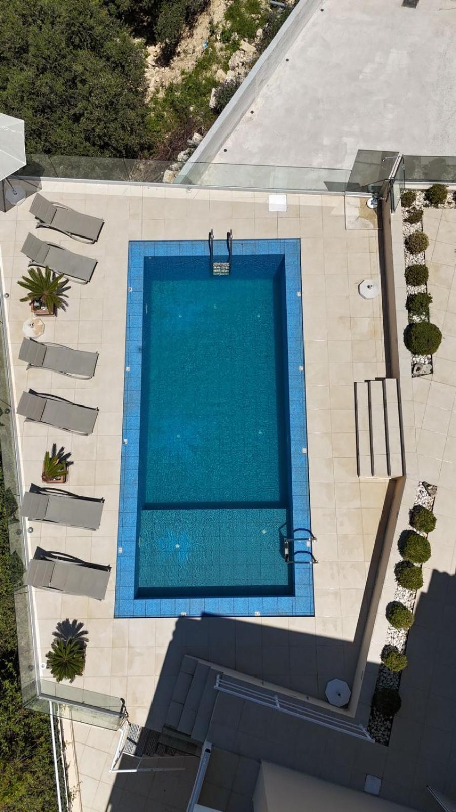 Villa Vuna - Private Pool -Sea View 干尼亞 外观 照片